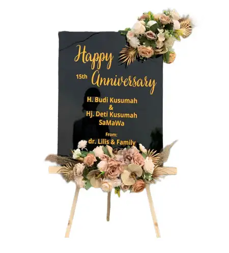 Papan Bunga Akrilik Abung Jayo