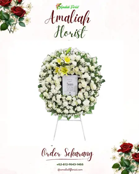 Krans Bunga Duka Abung Jayo